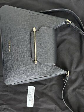 Strathberry Multrees Leather Hobo Bag - Black